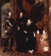 Anthony Van Dyck Portrat der Familie Lomellini France oil painting artist